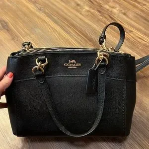 Coach | Bags | Black And Gold Coach Bag | Poshmark